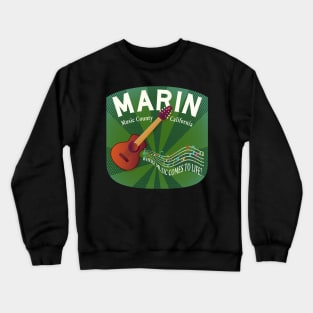 Marin County Music Crewneck Sweatshirt